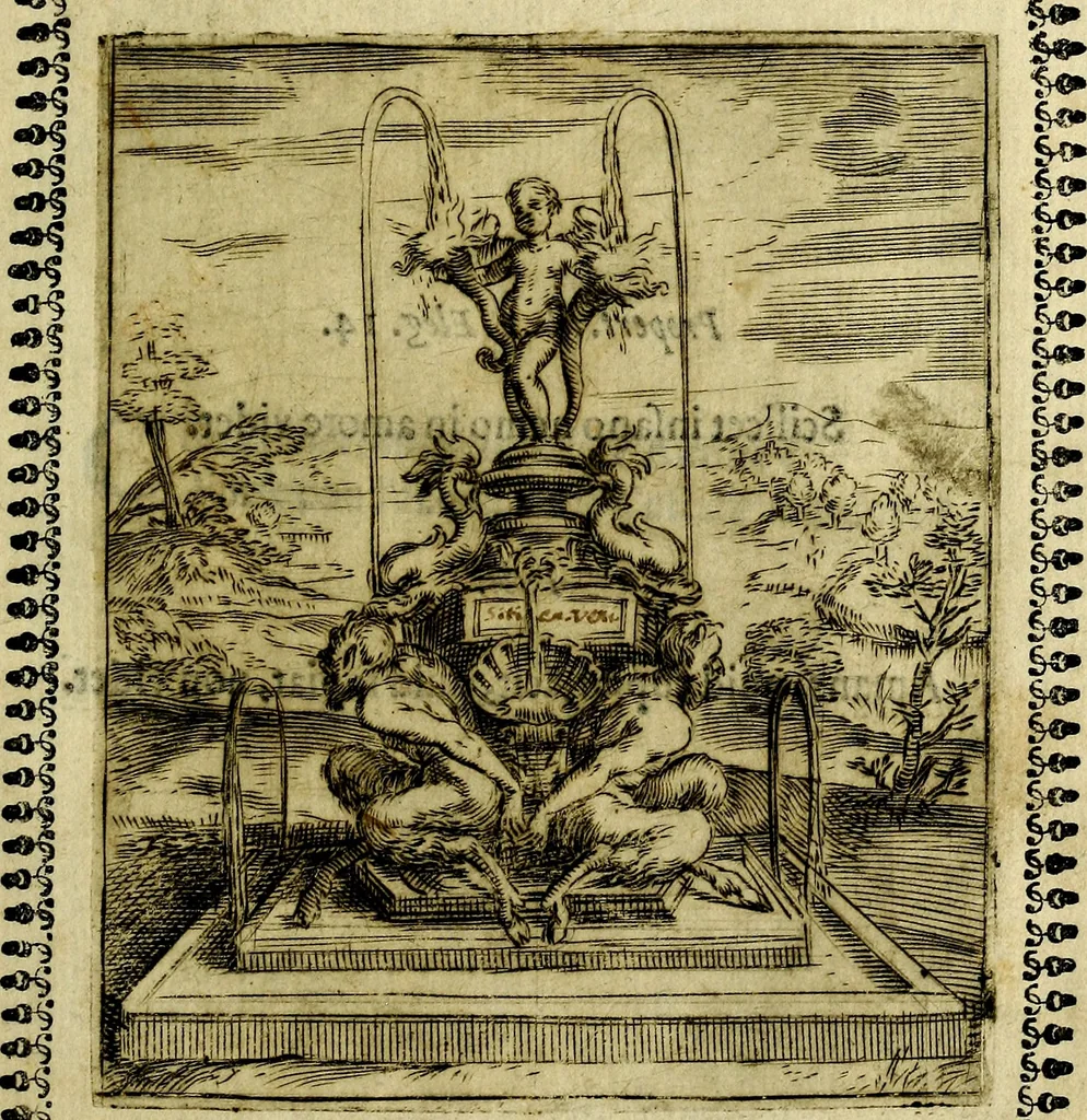 An illustration from Pavli Macii Emblemata .., 1628, leaf 252