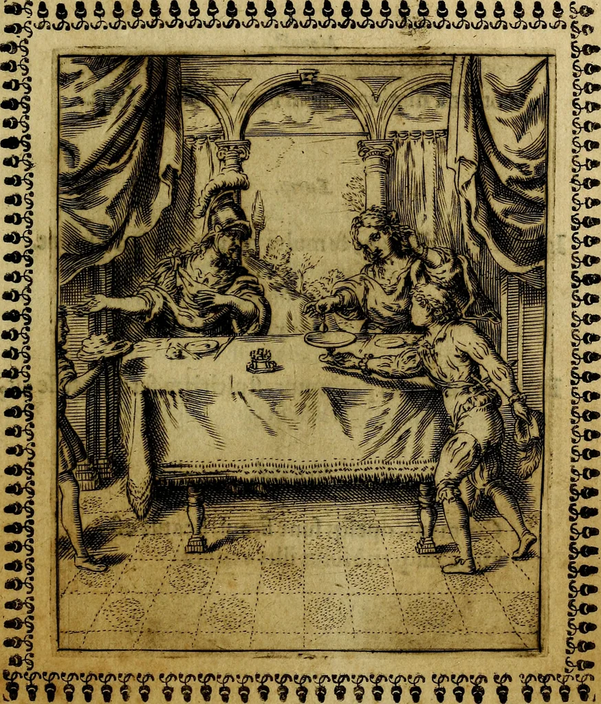 An illustration from Pavli Macii Emblemata .., 1628, leaf 316