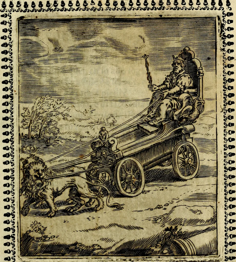 An illustration from Pavli Macii Emblemata .., 1628, leaf 32