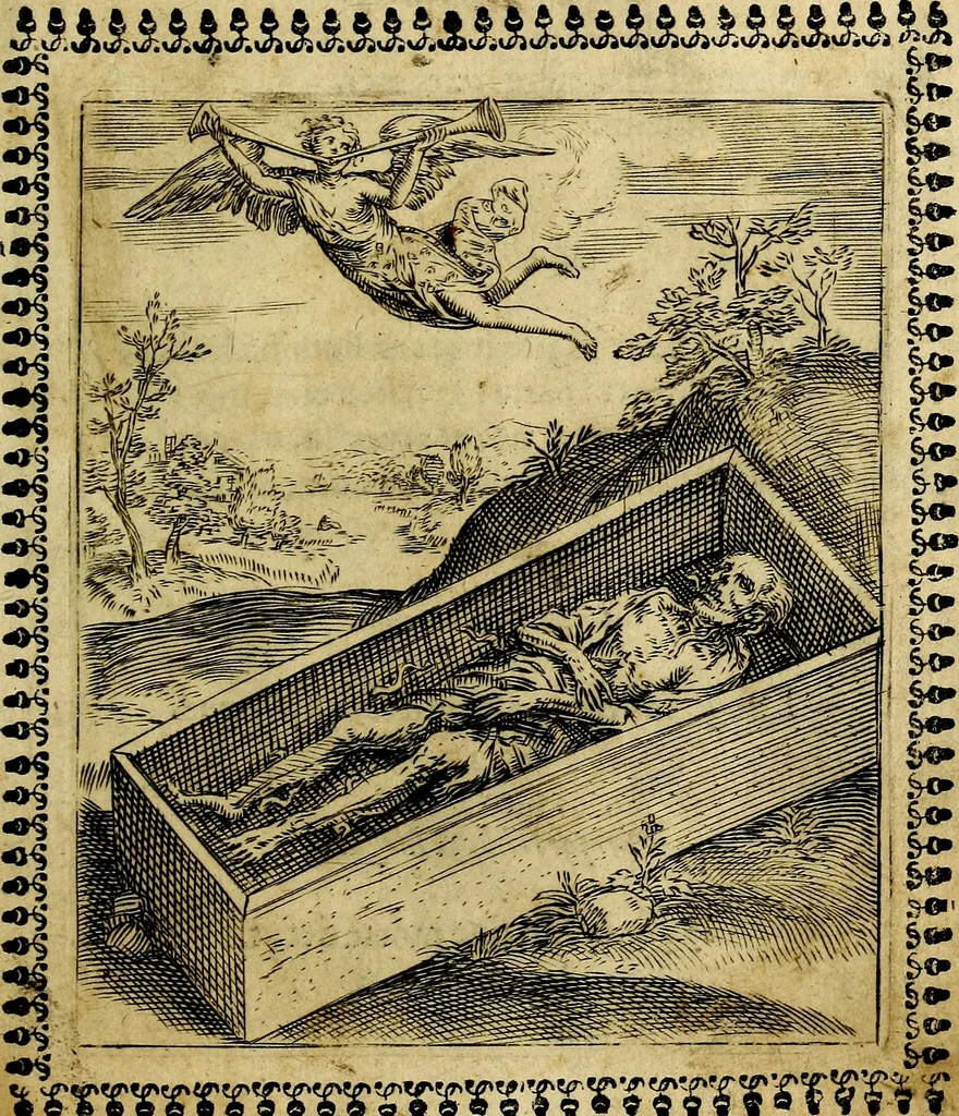 An illustration from Pavli Macii Emblemata .., 1628, leaf 332