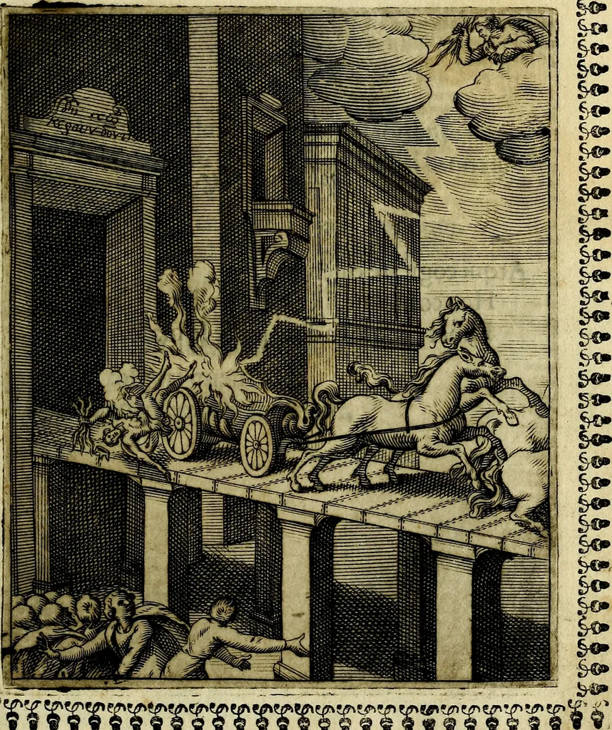 An illustration from Pavli Macii Emblemata .., 1628, leaf 64