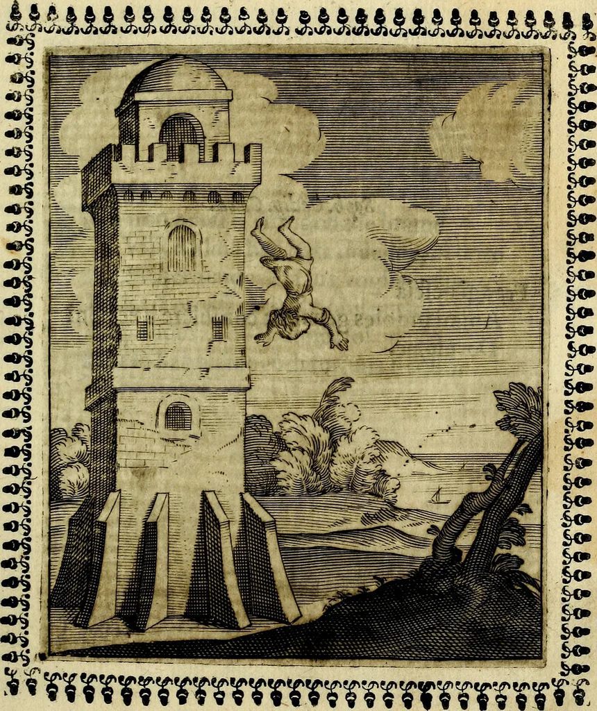 An illustration from Pavli Macii Emblemata .., 1628, leaf 72
