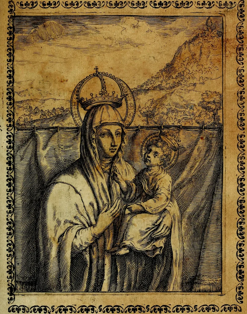 An illustration from Pavli Macii Emblemata .., 1628, leaf 8