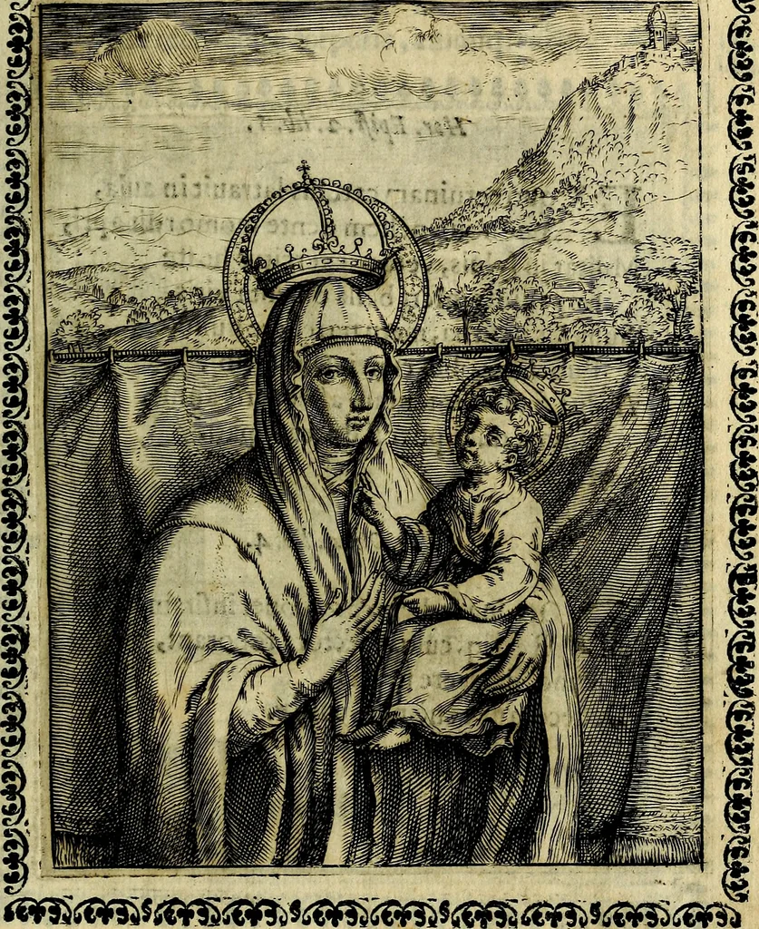 An illustration from Pavli Macii Emblemata .., 1628, leaf 10