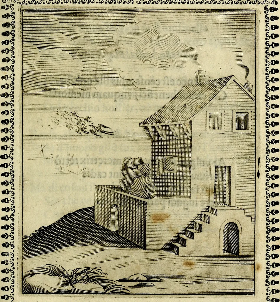 An illustration from Pavli Macii Emblemata .., 1628, leaf 110