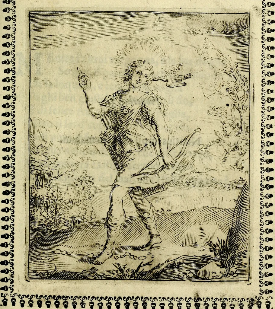 An illustration from Pavli Macii Emblemata .., 1628, leaf 114