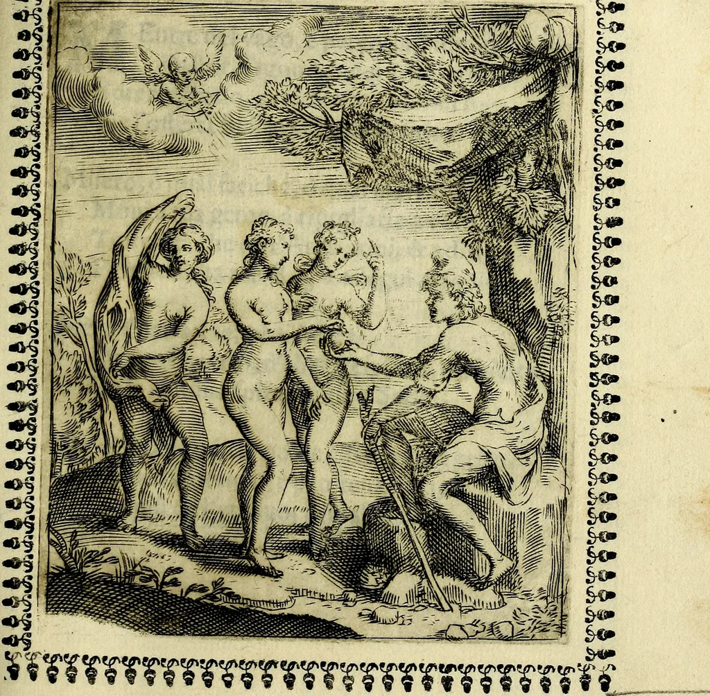 An illustration from Pavli Macii Emblemata .., 1628, leaf 138