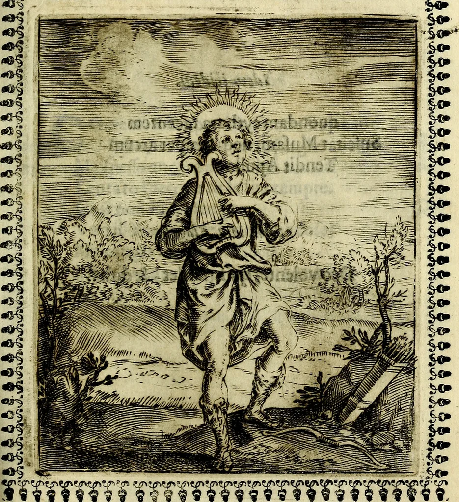 An illustration from Pavli Macii Emblemata .., 1628, leaf 150