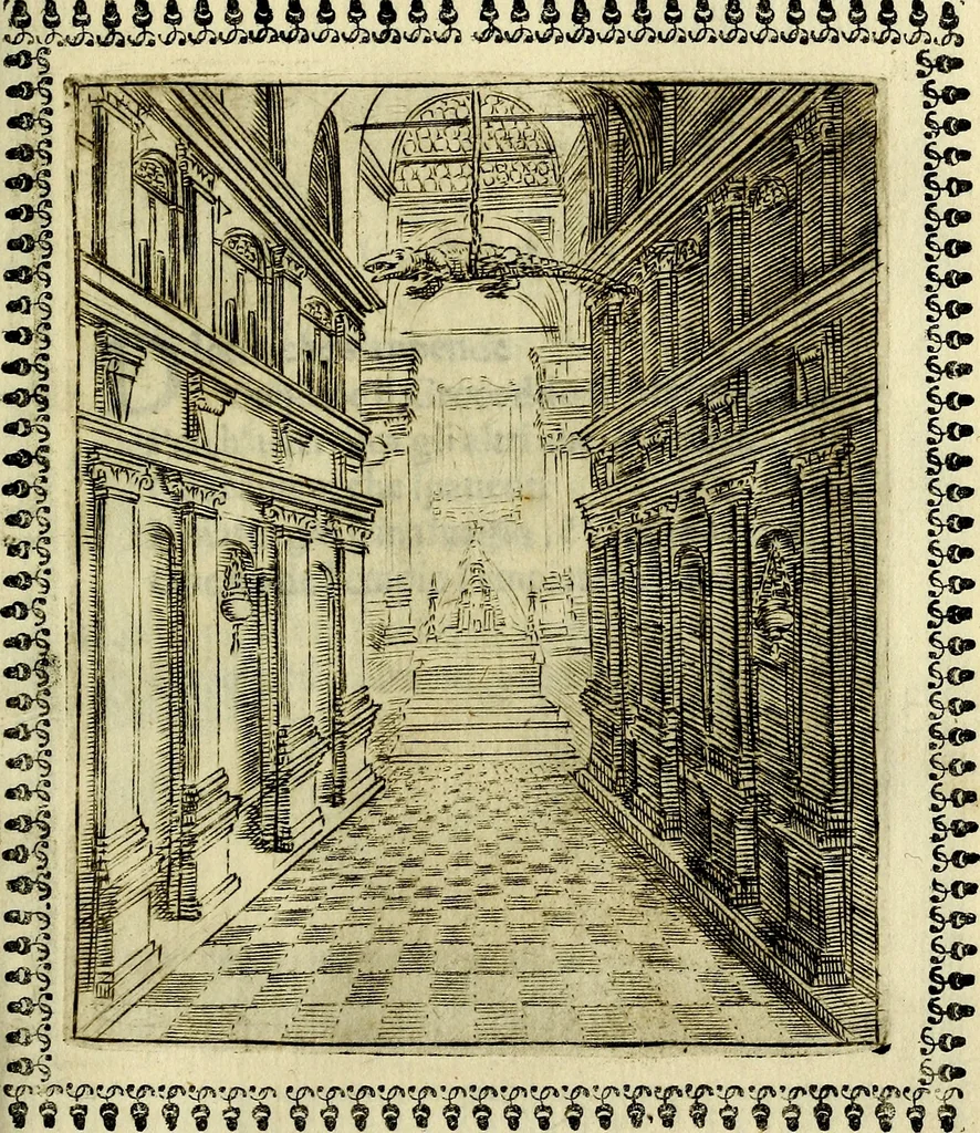 An illustration from Pavli Macii Emblemata .., 1628, leaf 158