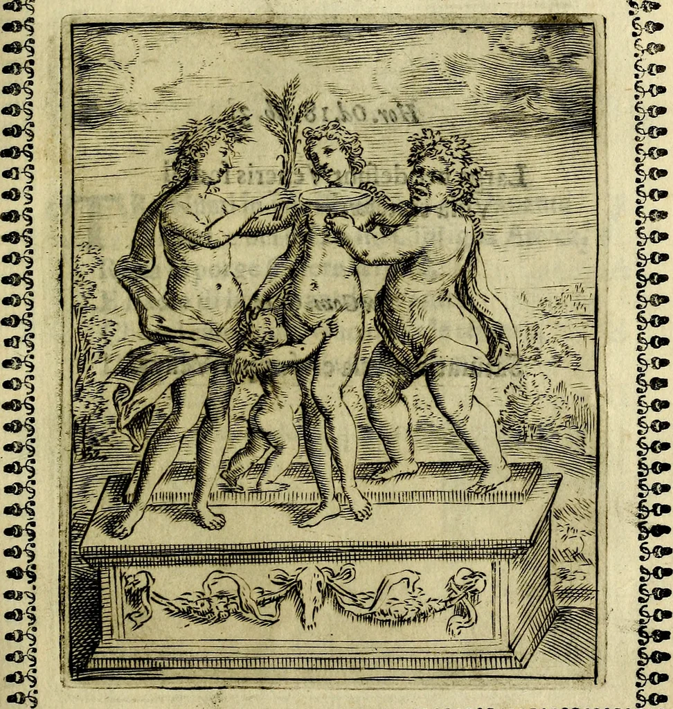 An illustration from Pavli Macii Emblemata .., 1628, leaf 190