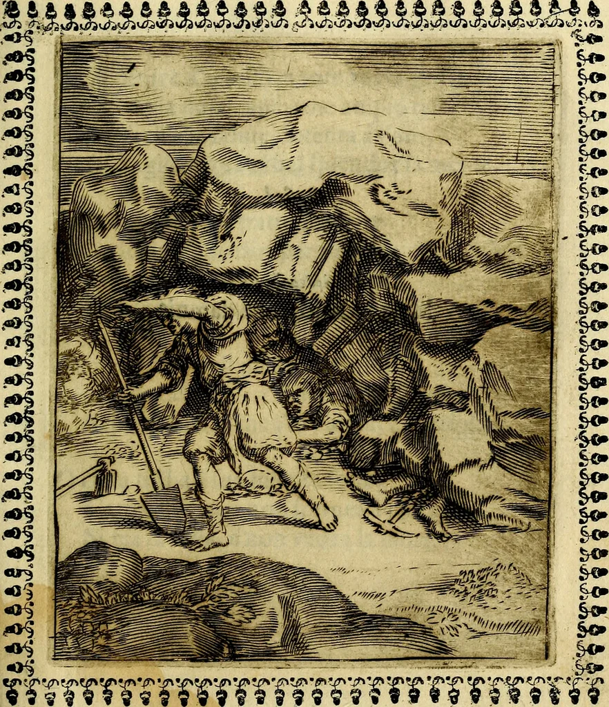 An illustration from Pavli Macii Emblemata .., 1628, leaf 214