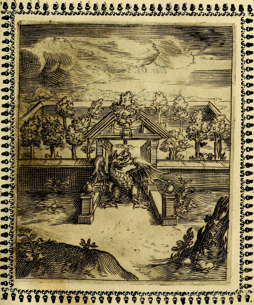 An illustration from Pavli Macii Emblemata .., 1628, leaf 218