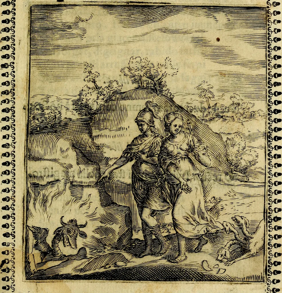 An illustration from Pavli Macii Emblemata .., 1628, leaf 230