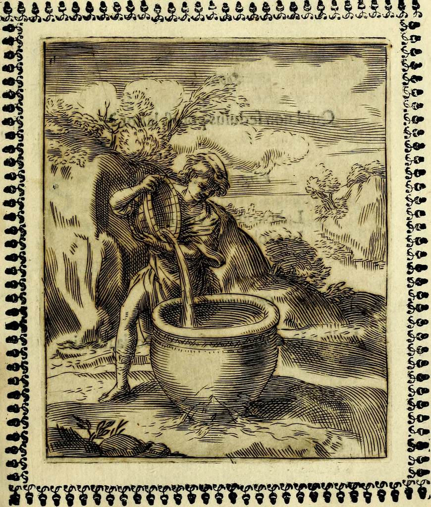 An illustration from Pavli Macii Emblemata .., 1628, leaf 274