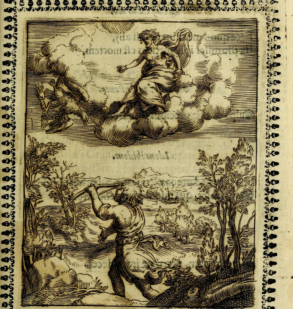 An illustration from Pavli Macii Emblemata .., 1628, leaf 286