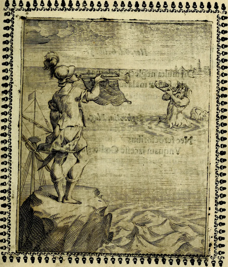 An illustration from Pavli Macii Emblemata .., 1628, leaf 30