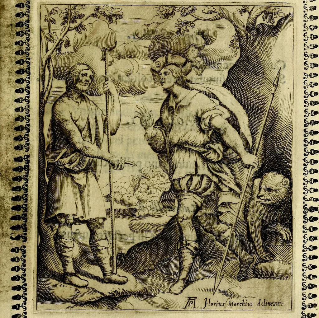 An illustration from Pavli Macii Emblemata .., 1628, leaf 314