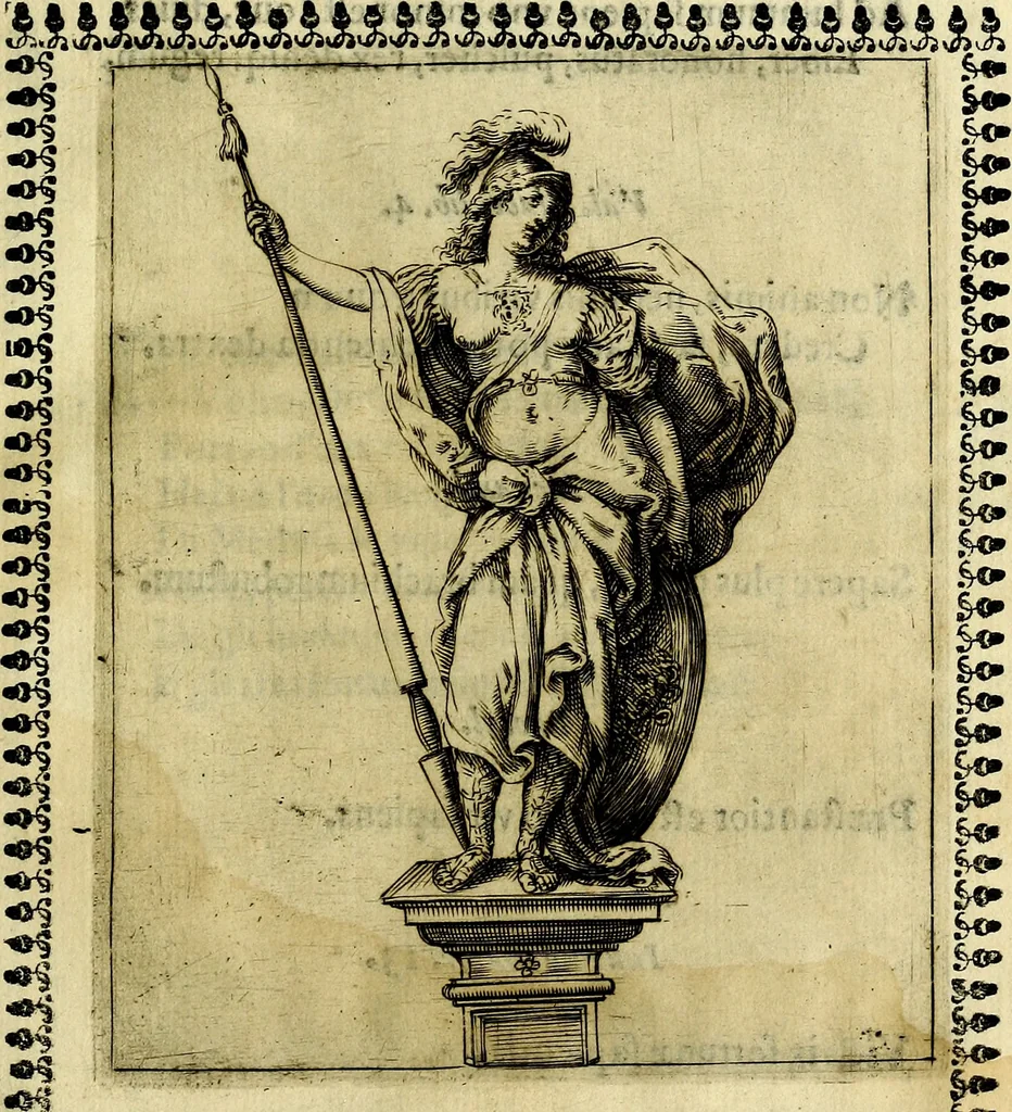 An illustration from Pavli Macii Emblemata .., 1628, leaf 330