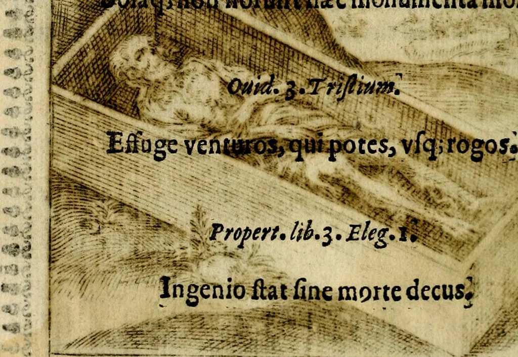 An illustration from Pavli Macii Emblemata .., 1628, leaf 335