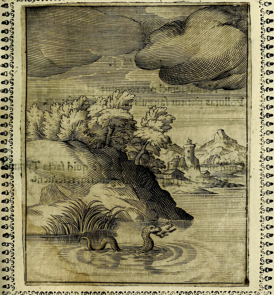 An illustration from Pavli Macii Emblemata .., 1628, leaf 62