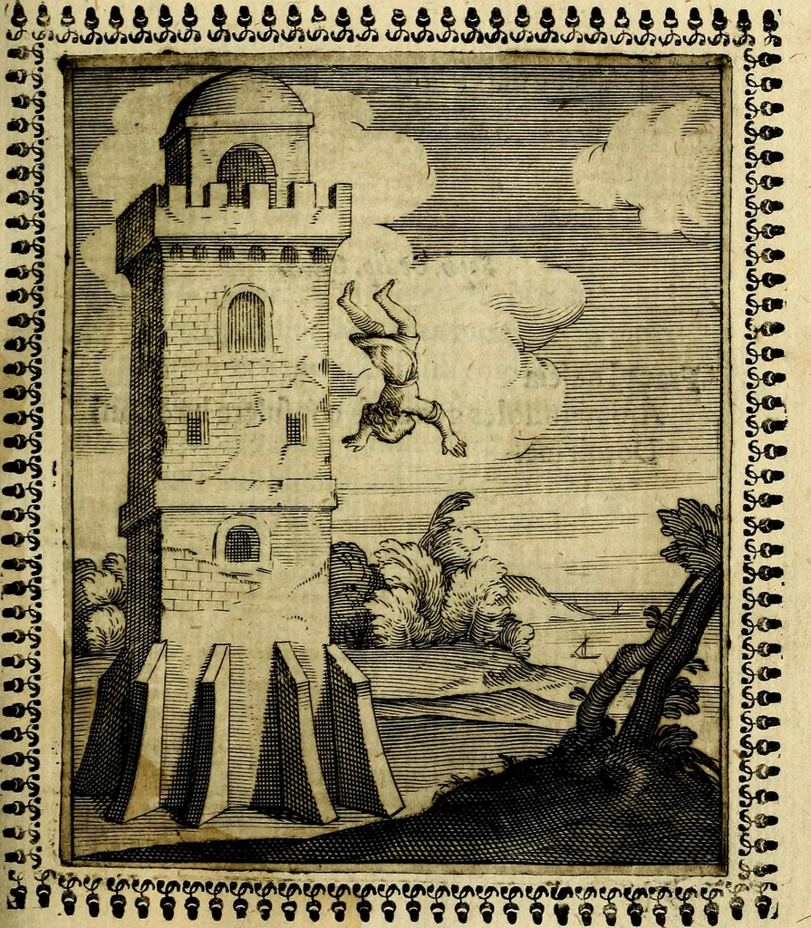 An illustration from Pavli Macii Emblemata .., 1628, leaf 74