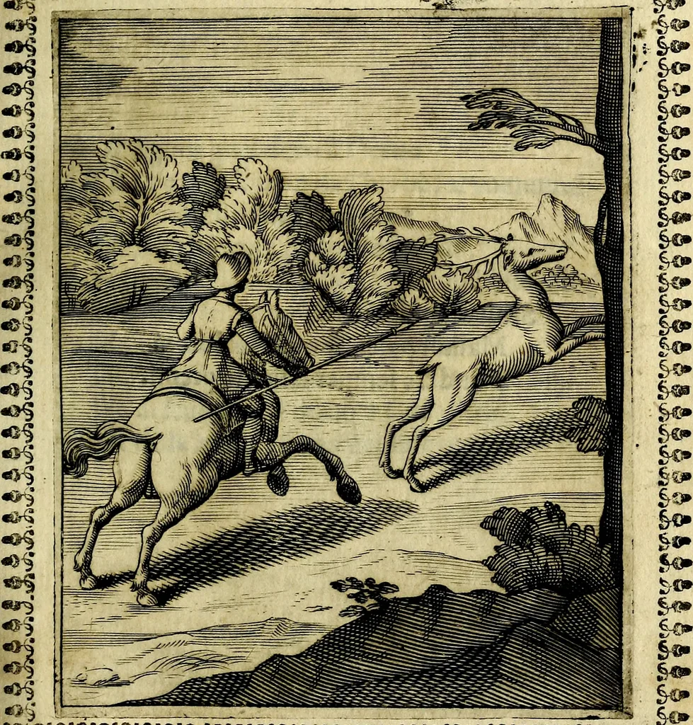 An illustration from Pavli Macii Emblemata .., 1628, leaf 78