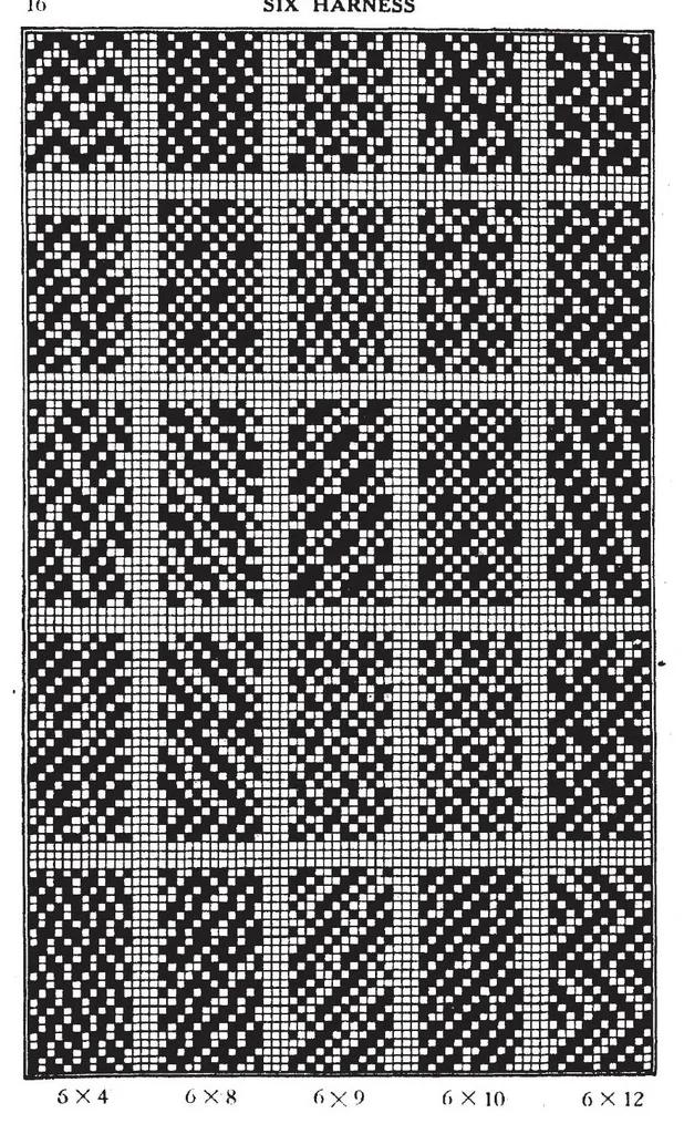 An illustration from Dictionary of weaves;, 1914, leaf 18