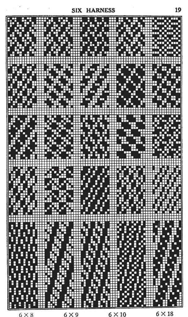 An illustration from Dictionary of weaves;, 1914, leaf 21