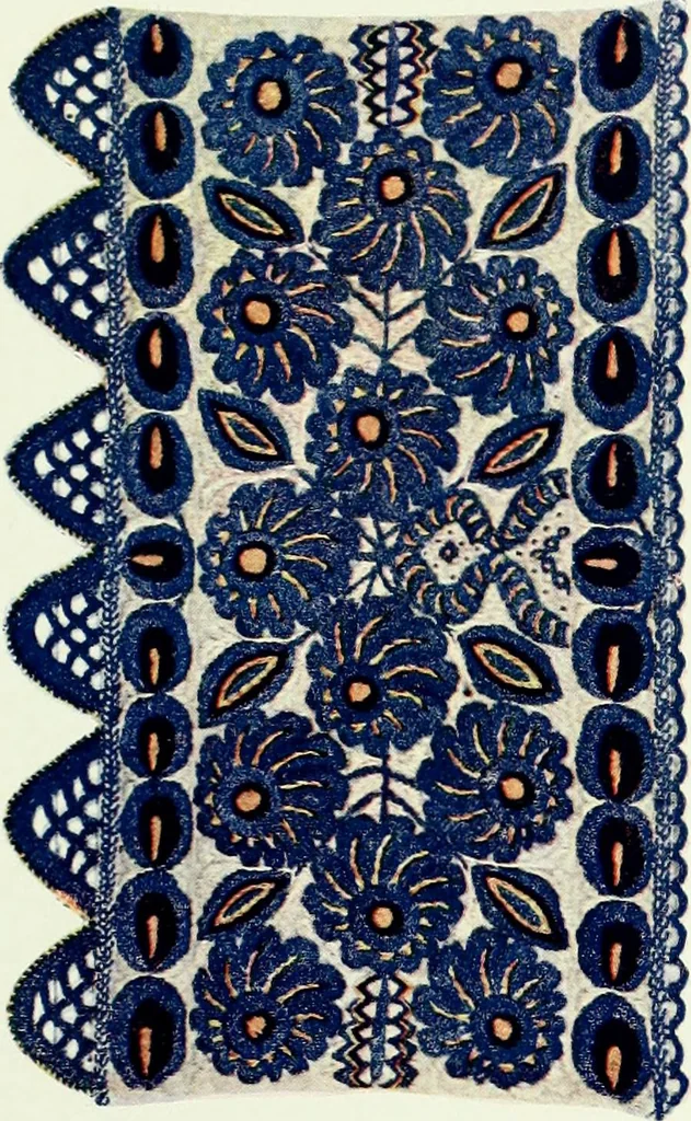 An illustration from Peasant art in Austria and Hungary, 1911, leaf 102