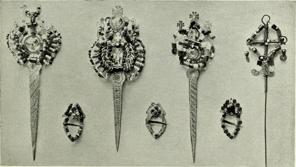 An illustration from Peasant art in Austria and Hungary, 1911, leaf 120
