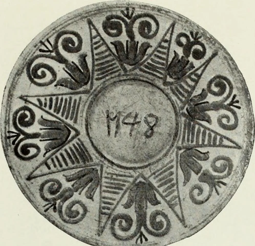 An illustration from Peasant art in Austria and Hungary, 1911, leaf 129