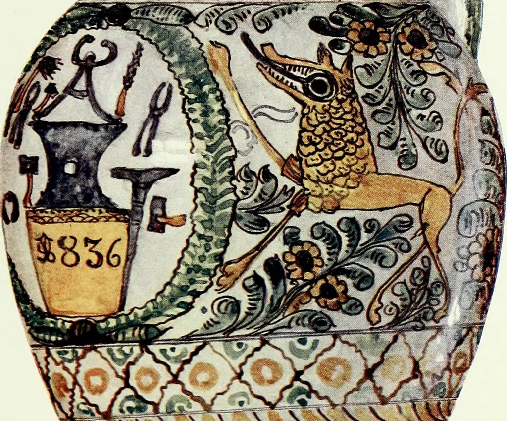 An illustration from Peasant art in Austria and Hungary, 1911, leaf 130