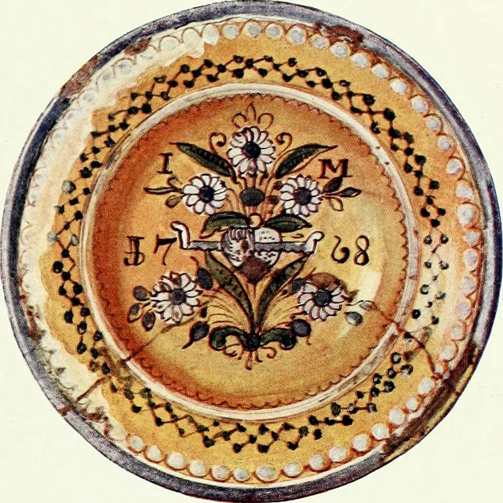 An illustration from Peasant art in Austria and Hungary, 1911, leaf 130