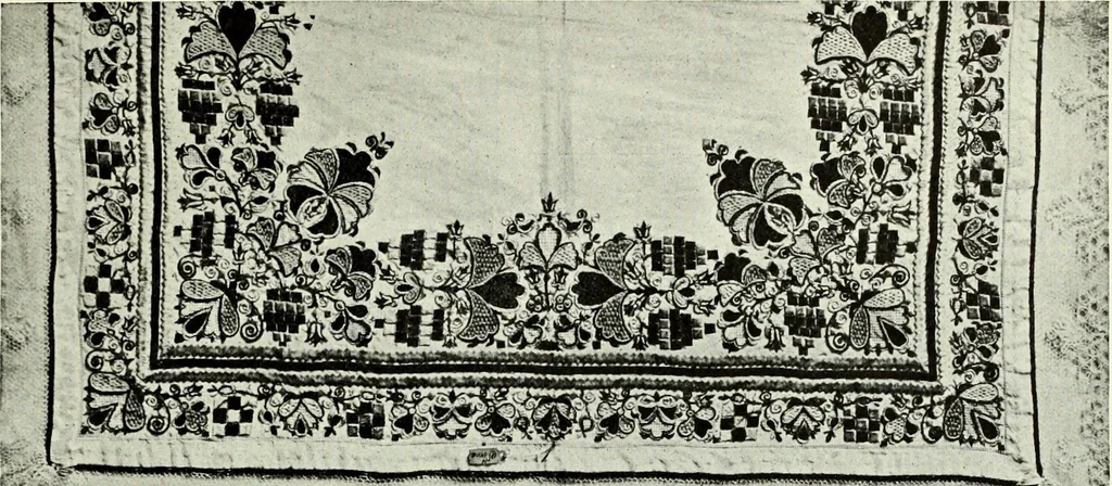 An illustration from Peasant art in Austria and Hungary, 1911, leaf 136