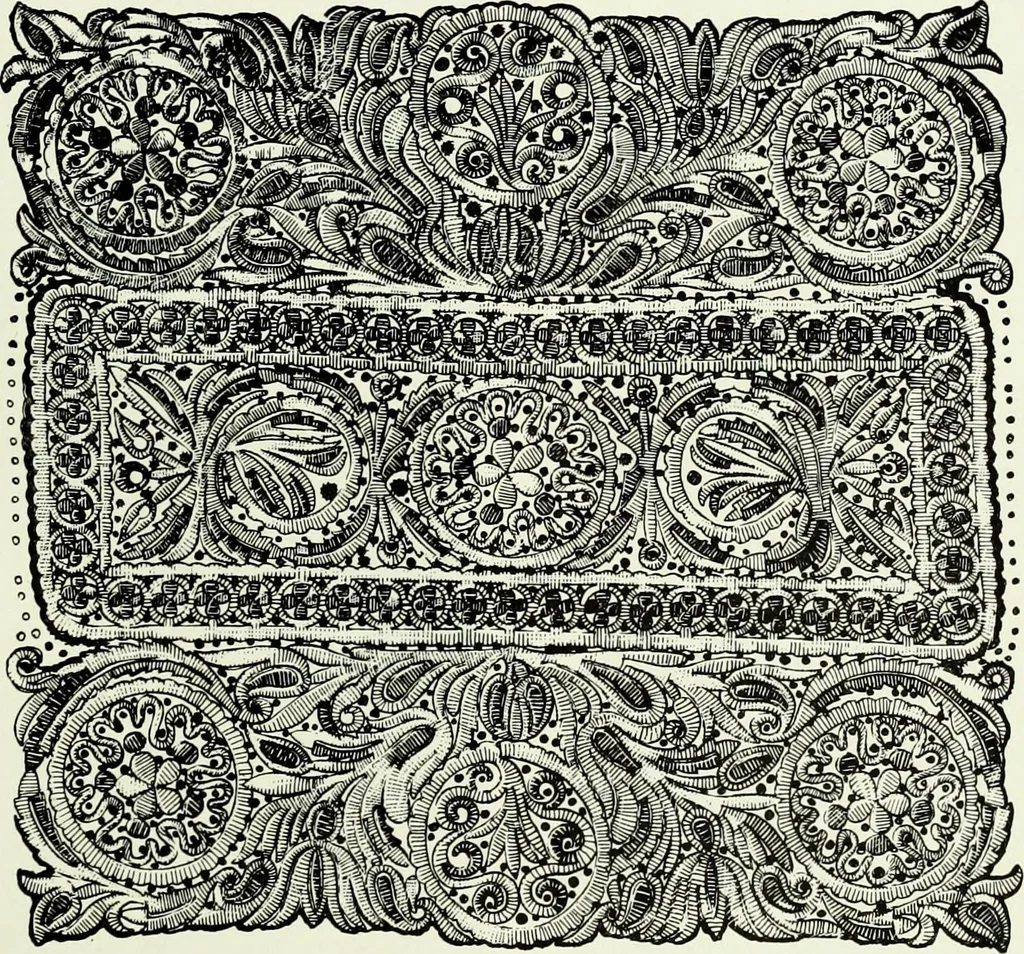 An illustration from Peasant art in Austria and Hungary, 1911, leaf 136