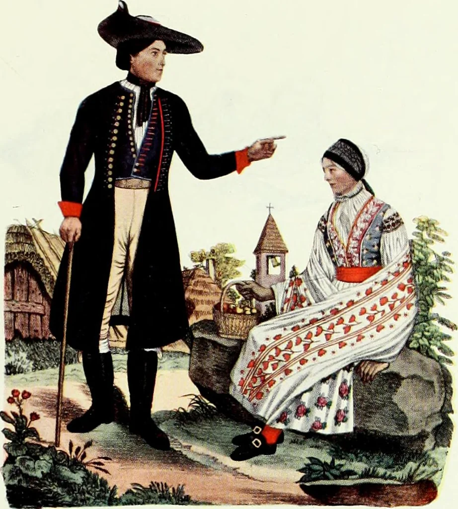 An illustration from Peasant art in Austria and Hungary, 1911, leaf 138