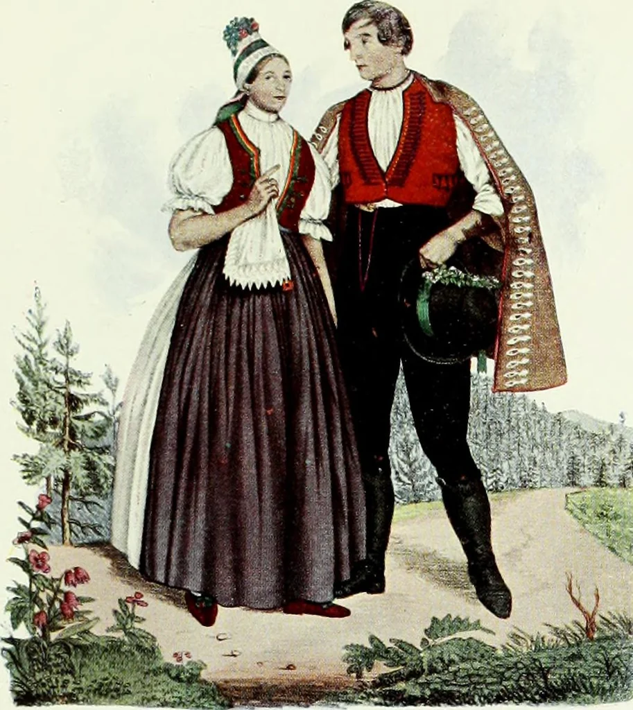 An illustration from Peasant art in Austria and Hungary, 1911, leaf 144