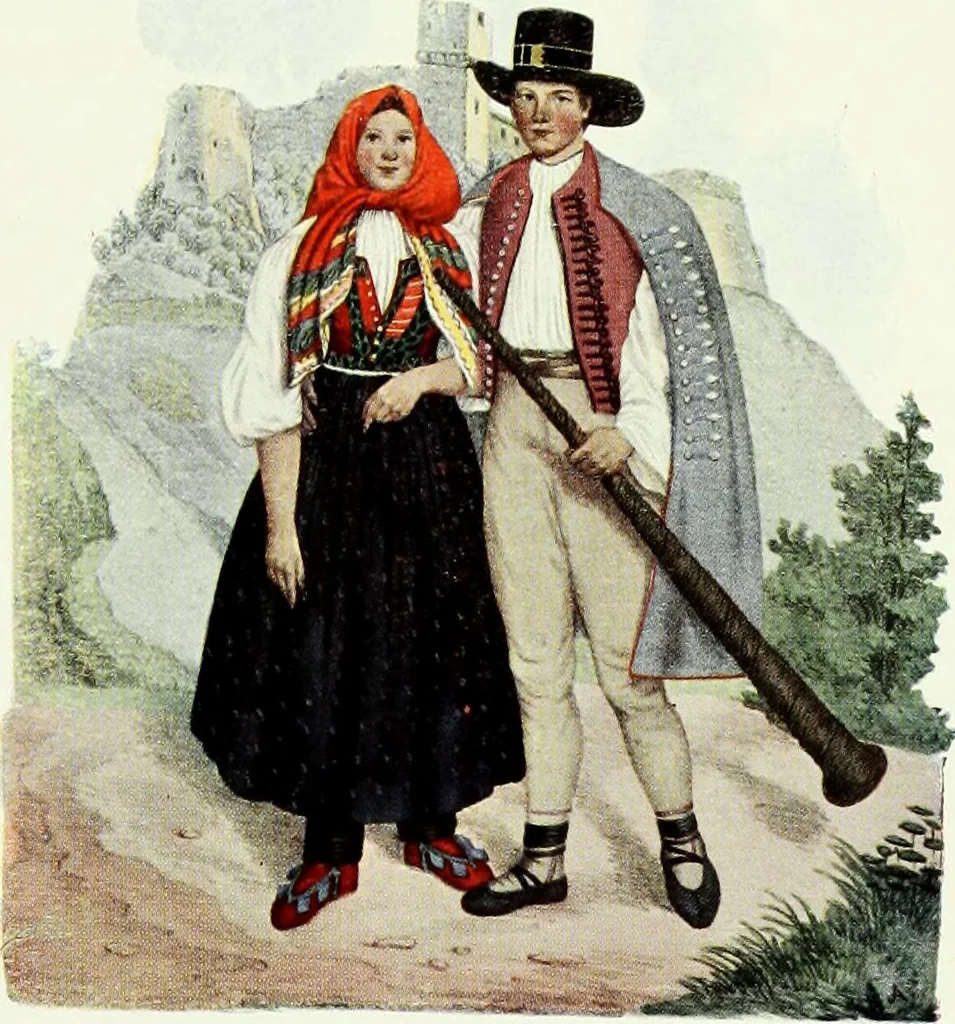 An illustration from Peasant art in Austria and Hungary, 1911, leaf 144
