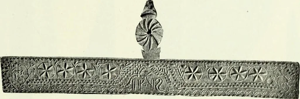 An illustration from Peasant art in Austria and Hungary, 1911, leaf 156