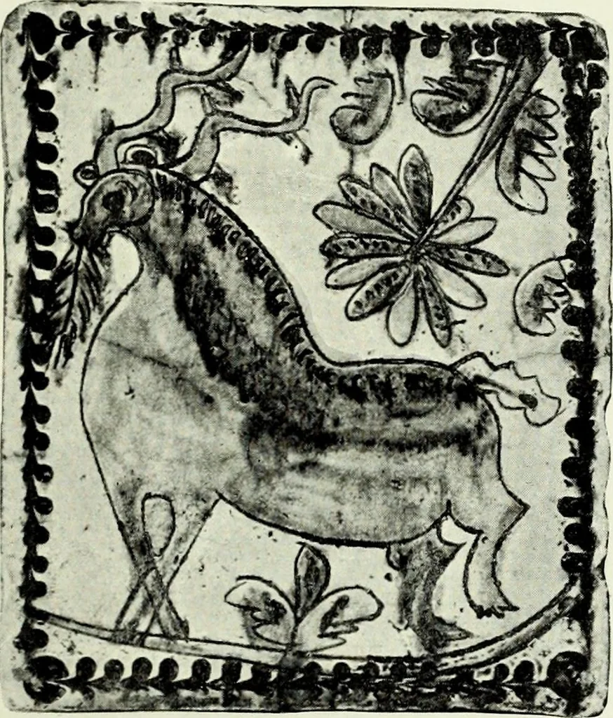 An illustration from Peasant art in Austria and Hungary, 1911, leaf 158