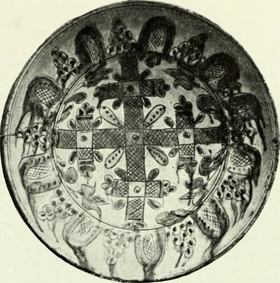 An illustration from Peasant art in Austria and Hungary, 1911, leaf 158