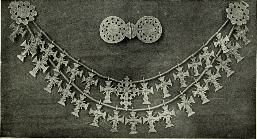 An illustration from Peasant art in Austria and Hungary, 1911, leaf 166