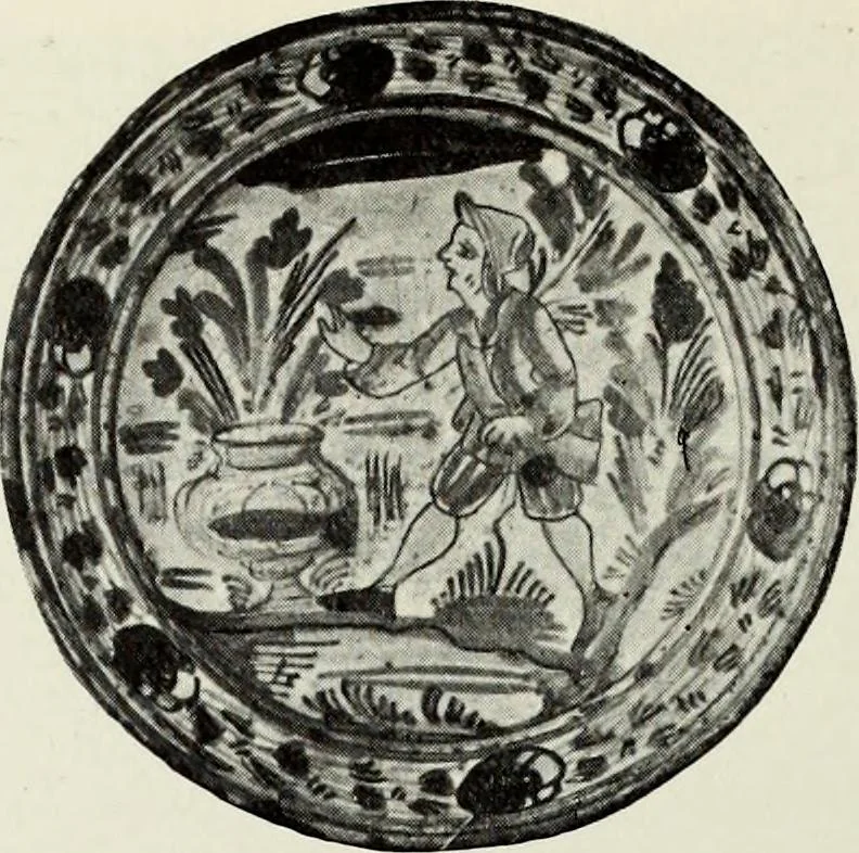 An illustration from Peasant art in Austria and Hungary, 1911, leaf 173