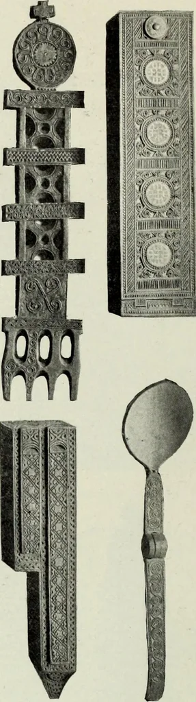 An illustration from Peasant art in Austria and Hungary, 1911, leaf 185