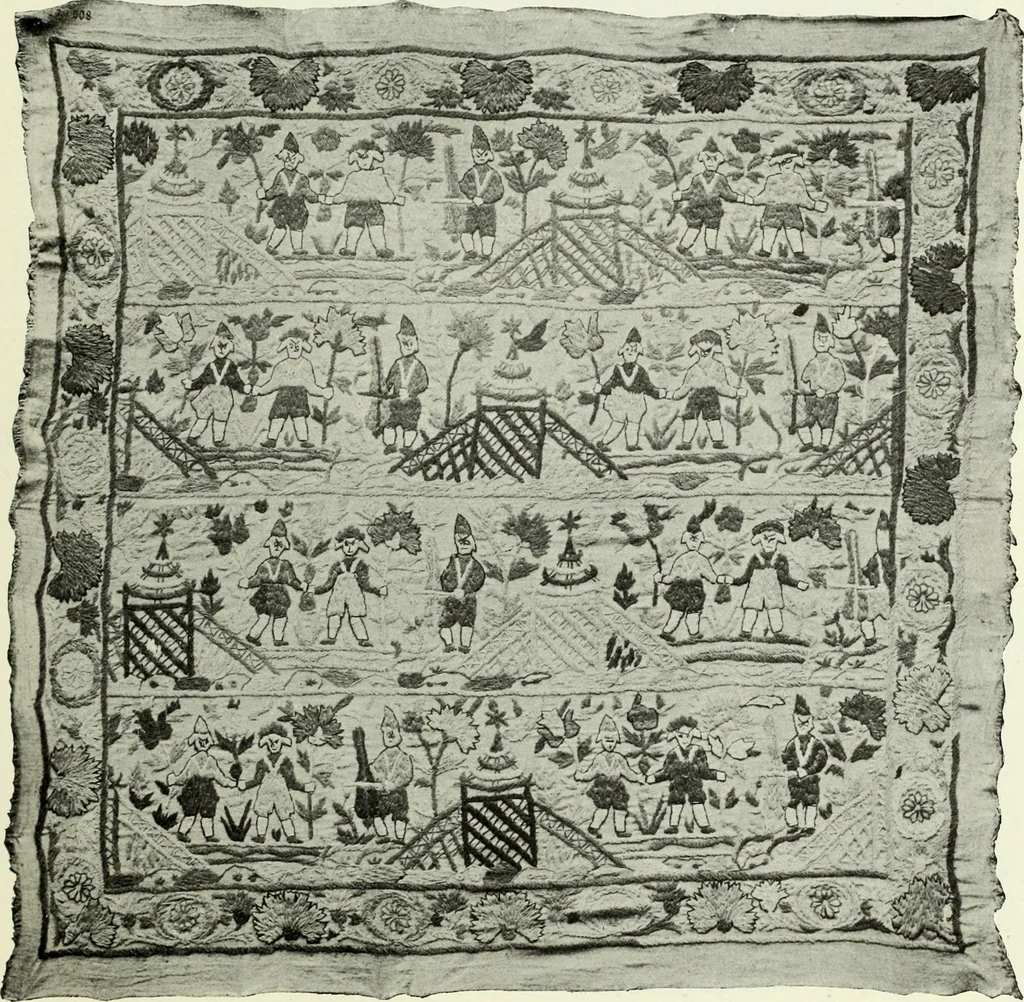 An illustration from Peasant art in Austria and Hungary, 1911, leaf 192
