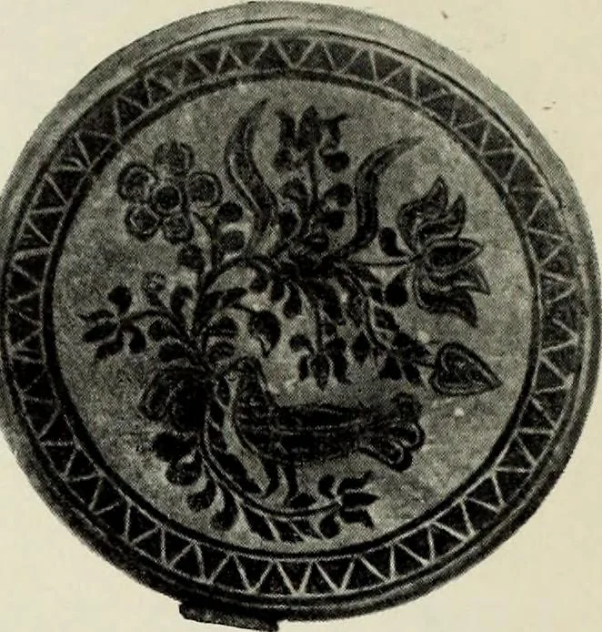 An illustration from Peasant art in Austria and Hungary, 1911, leaf 217