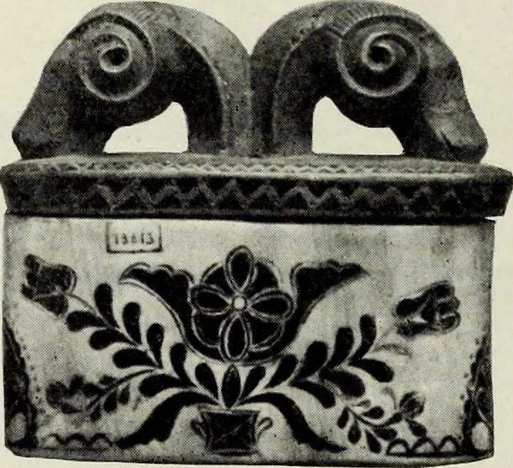 An illustration from Peasant art in Austria and Hungary, 1911, leaf 221