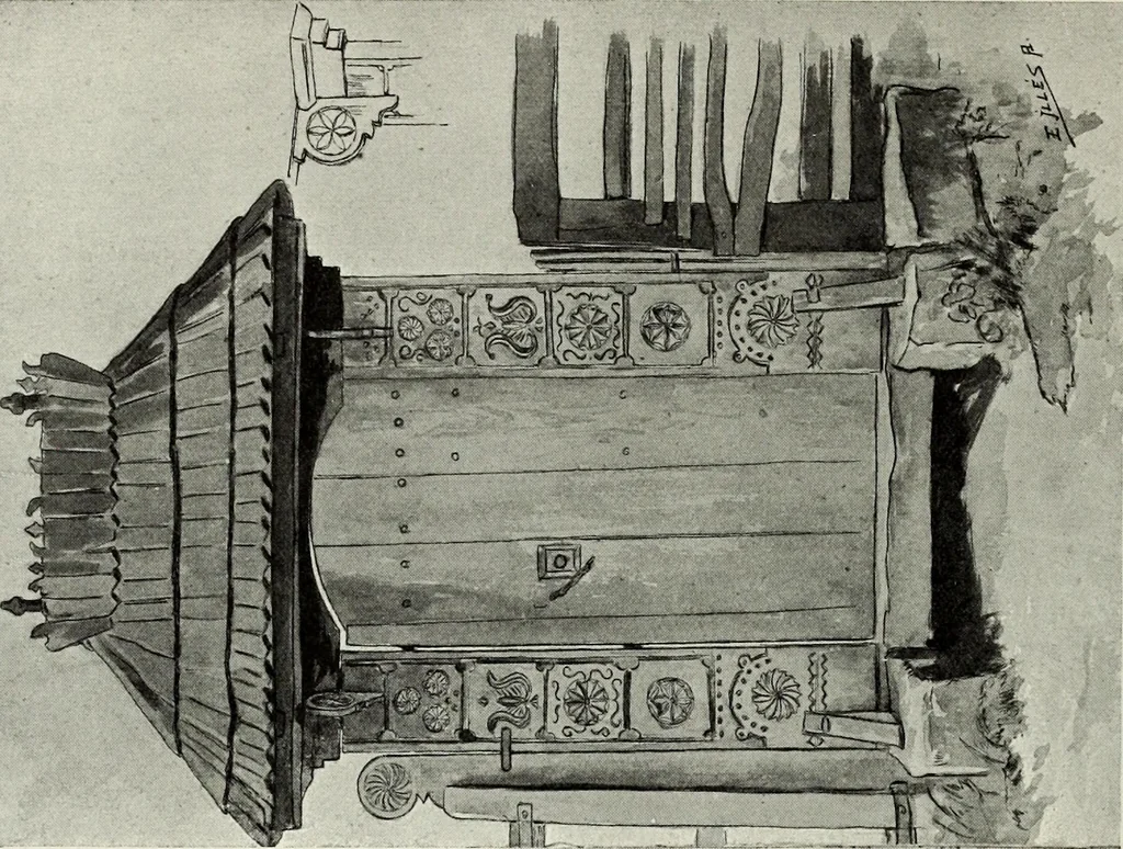 An illustration from Peasant art in Austria and Hungary, 1911, leaf 251