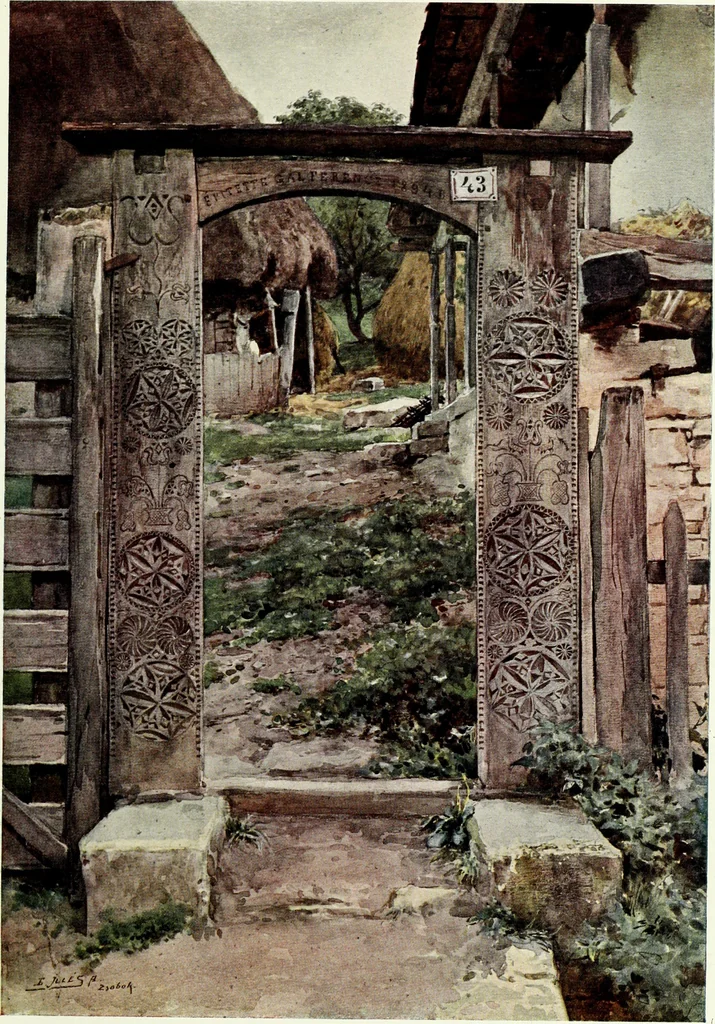 An illustration from Peasant art in Austria and Hungary, 1911, leaf 252