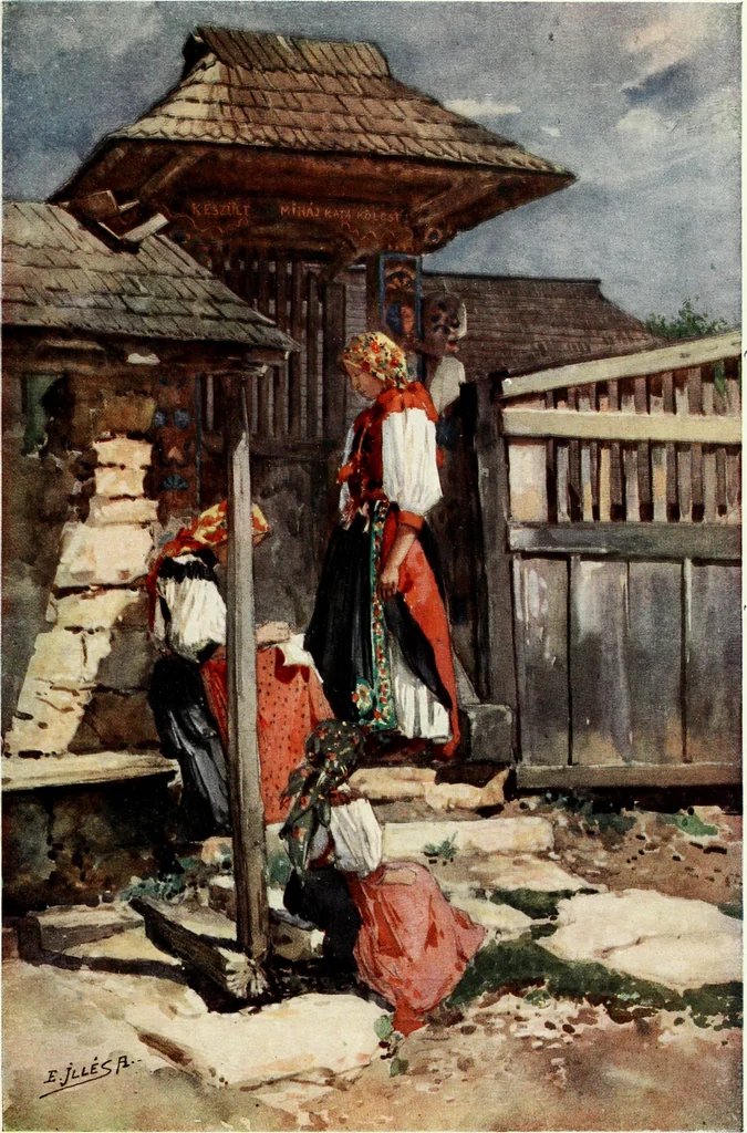 An illustration from Peasant art in Austria and Hungary, 1911, leaf 258